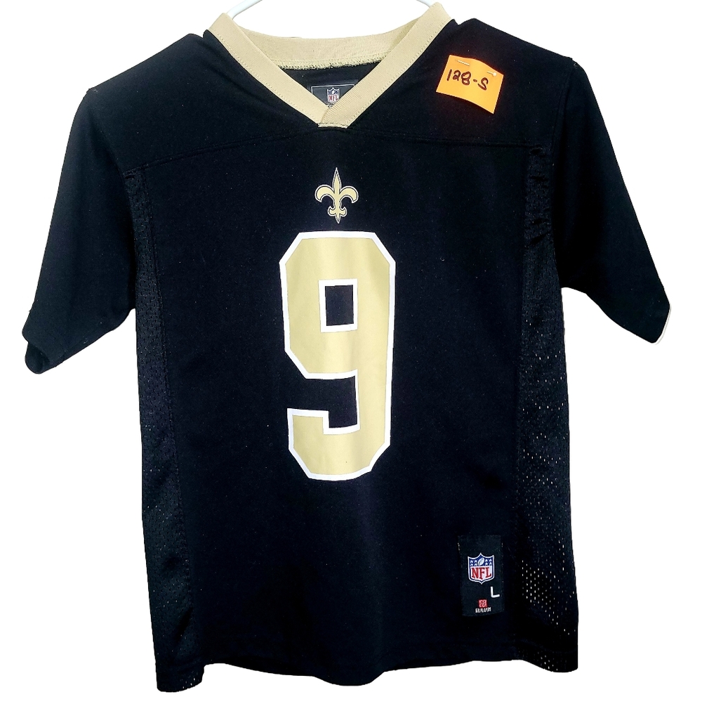 Kids Black and Gold NFL Jersey